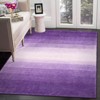 Lahome Abstract Ombre Plush Area Rug – Soft Gradient Accent with Non-Slip Backing - 2 of 4