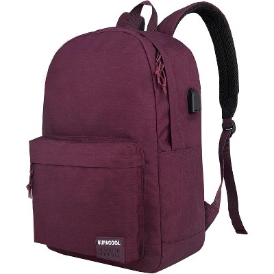 Paaaawaters Casual Laptop Backpack for Men and Women, School Backpack for Boys and Girls,USB Charging Port