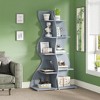 KTMBDW 5 Tier Bookshelf, Bookcase with Open Storage, Modern Tall Bookshelves Organizer, Floor Standing Book Shelf for Bedroom, Living Room,Home Office - 4 of 4