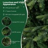 Resenkos 9-Ft Pre-Lit Artificial Christmas Tree with Warm White LED Lighting - Green - 3 of 4