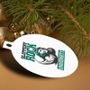 Slippery Rock Secondary Logo Aluminum Holiday Christmas Tree Ornament - 4 of 4