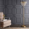 60" Crystal/Metal Jemma Floor Lamp (Includes LED Light Bulb) Gold - JONATHAN Y - 3 of 4