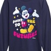 Boys' - Disney - Mickey Point To The Future Long Sleeve Graphic T-Shirt - 2 of 4