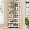 Hommoo 7-Tier Tall Corner Bookshelf - 4 of 4