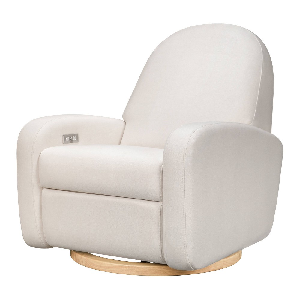 Nami Electronic Recliner and Swivel Glider in Eco-Performance Fabric with USB port -  Babyletto, M23188PCMEWLB