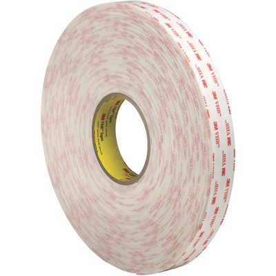 3M 4945 VHB Tape 45.0 Mil 1" x 5 yds. White 1/Case VHB494501R