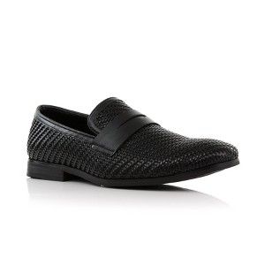 Ferro Aldo Mens Louie MFA19702 Classic Round Toe Penny Loafers - 1 of 4
