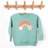 SmileyWorld Today Is Your Day Rainbow  - Toddler Graphic Sweatshirt and Youth Graphic Sweatshirt - 2 of 3