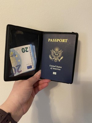 Design Your Own Passport Holder - Faux Leather - Double-Sided