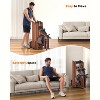 YOSUDA Water Rowing Machines for Home Use- Foldable Rower Machine 400LBS Weight Capacity with Dedicated Monitor & Bluetooth APP, Comfortable Seat - 2 of 4