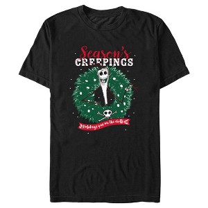 Men's The Nightmare Before Christmas Jack Season's Creepings T-Shirt - 1 of 4