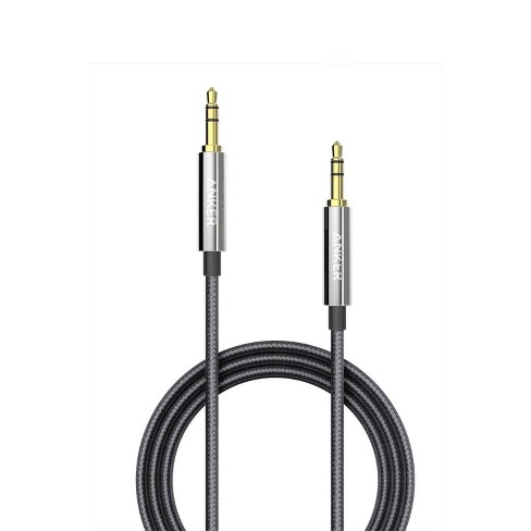 Anker 3' PowerLine 3.5mm Aux Audio Cable - Black - image 1 of 4