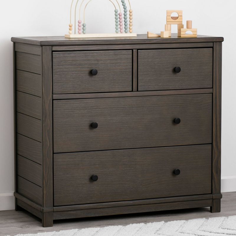 Simmons Kids' Monterey 4 Drawer Dresser with Change Top, 3 of 18