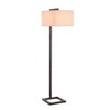 3-way Oil Rubbed Floor Lamp Bronze - Kenroy Home: Mid Century Modern, Geometric Shade, UL Listed - 2 of 4
