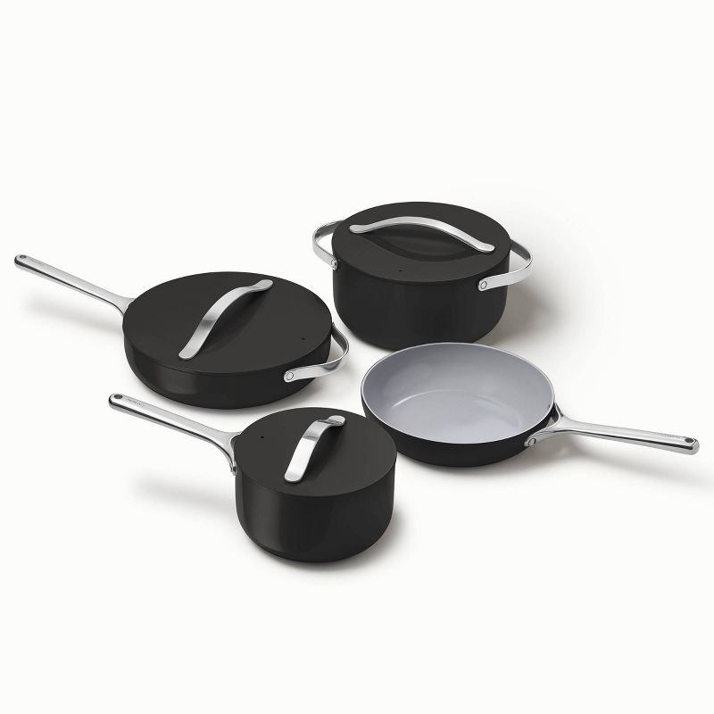 Caraway Home 9pc Non-Stick Ceramic Cookware Set, 4 of 13