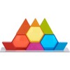 HABA Stacking Game Color Crystals with 12 Template Cards (Made in Germany) - 2 of 4
