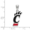 Black Bow Jewelry Sterling Silver Cincinnati Bearcats NCAA Large Pendant - 2 of 3