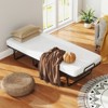 Tangkula Folding Bed with Mattress Portable Twin Bed with Sturdy Metal Frame - 2 of 4