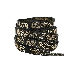 INSPIRE CHIC Paisley Flat Shoe Laces for Sneakers 1 Pair - 1 of 4
