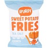 Spudsy Sea Salt Sweet Potato Fries - Case of 12 - 4 oz - 2 of 2