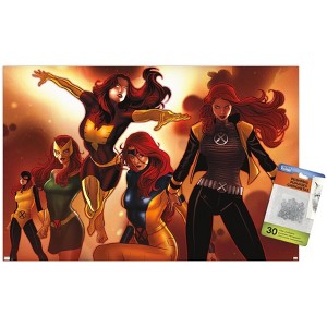 Trends International Marvel Comics X-Men - Jean  X-Men Evolutions #1 Unframed Wall Poster Prints - 1 of 4