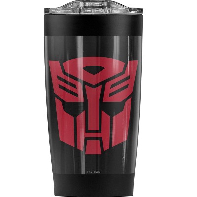 Transformers Autobot Steel Tumbler 20oz Coffee Travel Mug