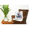 C&F Home 18" x 18" Botanical Hummingbird Spring Printed and Embellished Spring Easter Themed Accent Throw Pillow - 4 of 4