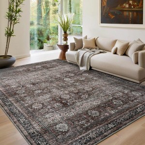 TROPOW Washable Rugs for Bedroom - 1 of 4