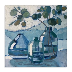 Stupell Industries Soothing Eucalyptus Ikebana Vases, 24" x 24" - 1 of 4