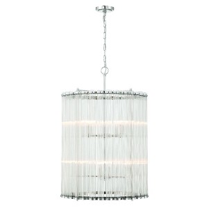 Eurofase Lighting Glasbury 8 - Light Pendant in  Nickel - 1 of 2
