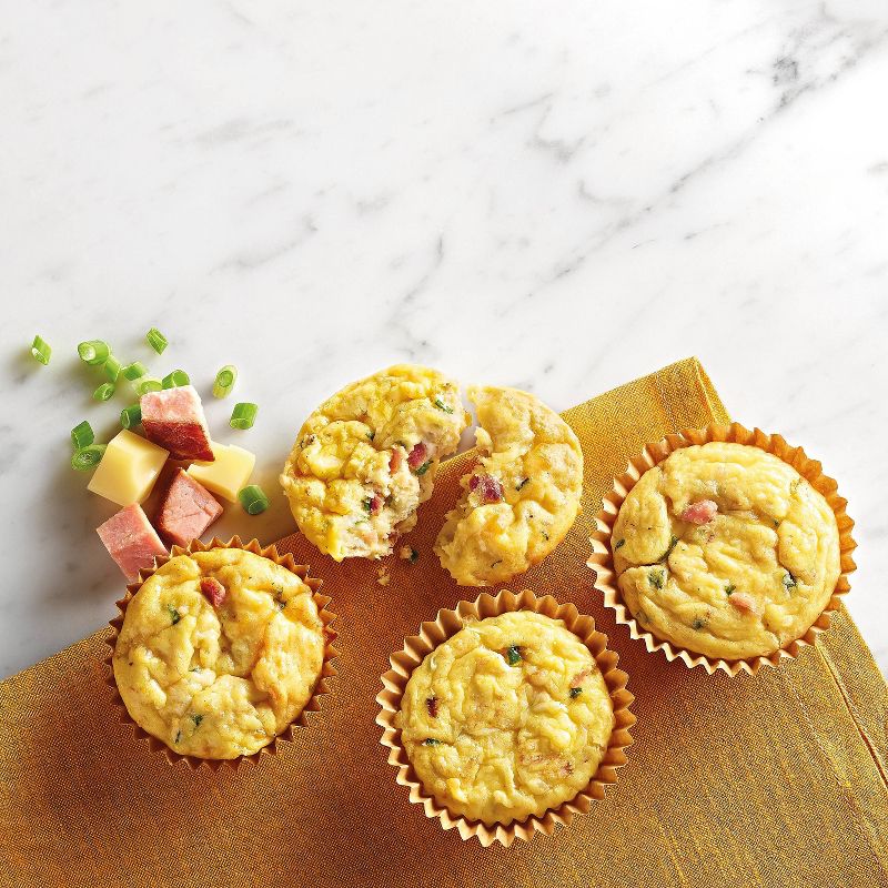 Ham &#38; Swiss Cheese Frozen Omelet Cups - 5.4oz/4ct - Good &#38; Gather&#8482;, 3 of 5
