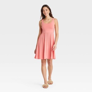 Women's Knit Mini Ballet Dress - A New Day™ - 1 of 3