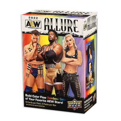 Hook Aew 2022 Upperdeck Allure Table Refractor Star Futures