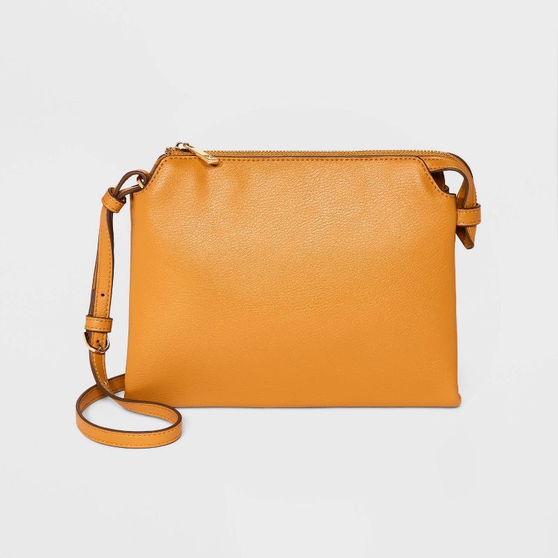 Double Gusset Crossbody Bag - A New Day™, 1 of 11