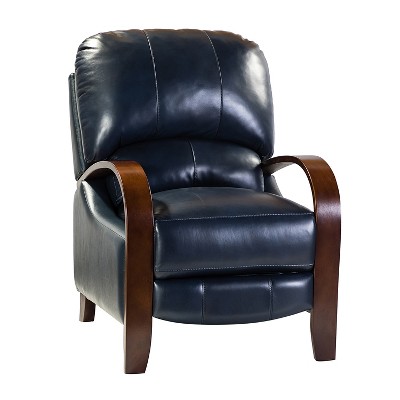 Alexandra Genuine Leather Manual Recliner | ARTFUL LIVING DESIGN
