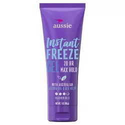 Aussie Instant Freeze Hair with Jojoba Oil & Sea Kelp Gel - 7.0oz