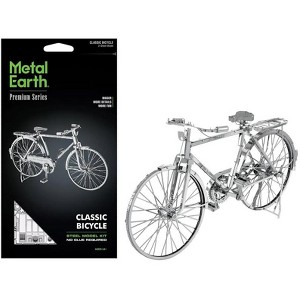Model Kit Classic Bicycle "Bon Voyage" (Challenging Difficulty) Steel Model by Metal Earth - 1 of 4