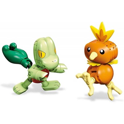 Mattel Mega Construx Pokémon Battle Pack | Torchic VS. Treecko