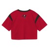 NFL Tampa Bay Buccaneers Women's Short Sleeve Fashion Crop Jersey - 3 of 3