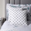 Linen Classique Dotted Windowpane Reversible Decorative Pillow - 3 of 3