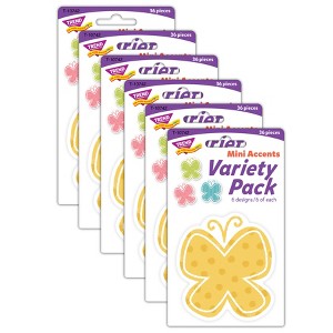 TREND Garden Butterflies Mini Accents Variety Pack, 36 Per Pack, 6 Packs - 1 of 4
