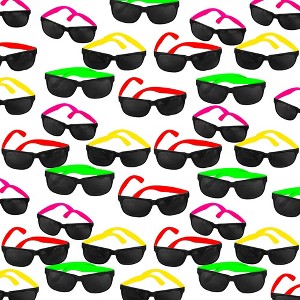 Big Mo's Toys Neon Party Sunglasses - 48 Pack - 1 of 4