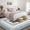 Machine Washable Area Rugs Non Slip Low Pile Stain Resistant Indoor Modern Ultra Soft Carpet Perfect for Home Decoration - 2 of 4