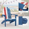 Arceso Adirondack Chairs with Cup Holder, 300lbs Weather Resistant - 4 of 4