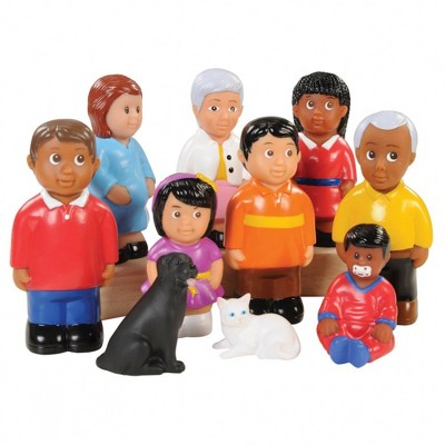 Kaplan Early Learning Friends and Family 5" High Pretend Play - Set of 10