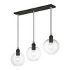 Livex Lighting Downtown 3 - Light Chandelier in  Black/Brushed Nickel - 2 of 4
