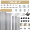 Carport, Heavy Duty Carport, UV Resistant Waterproof Portable Garage for Car, Car Canopy for Car, Storage Shed, Party - 3 of 4
