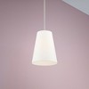 Livex Lighting Prato 1 - Light Pendant in  Brushed Nickel - 3 of 4