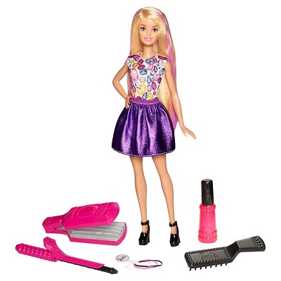 barbie doll hair set