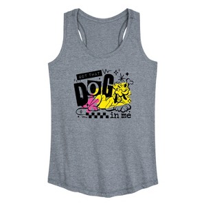 Women's - Disney - Got That Dog In Me Graphic Racerback Tank - 1 of 4